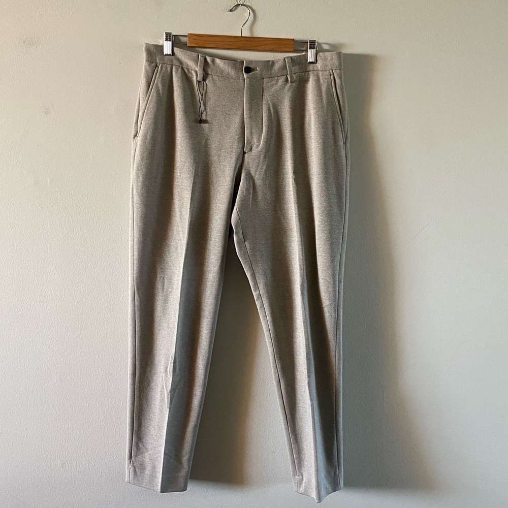 Zara Comfort Slim Grey Trousers | 34